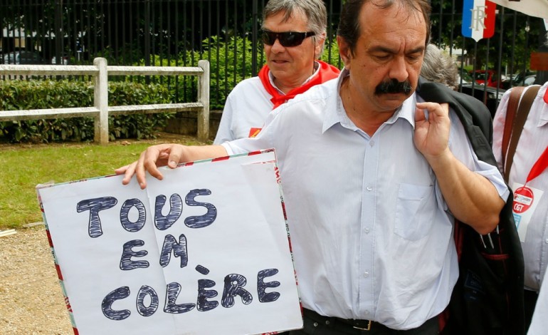 Paris (AFP). Loi travail: Martinez espère plus de monde mardi que le 31 mars