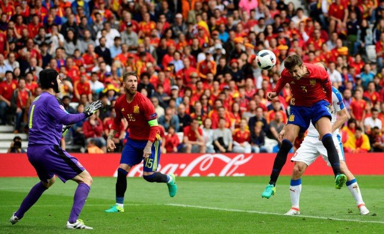 Toulouse (AFP). Euro-2016: l'Espagne bat la République tchèque 1-0