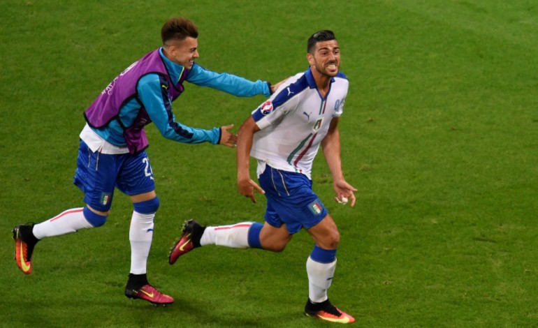Lyon (AFP). Euro-2016: l'Italie bat la Belgique 2-0