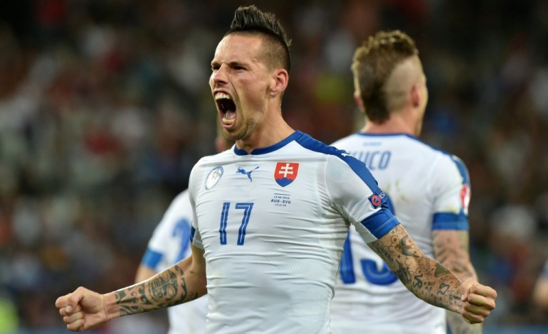 Villeneuve-d'Ascq (AFP). Euro-2016: la Slovaquie bat la Russie et se relance pour la qualification