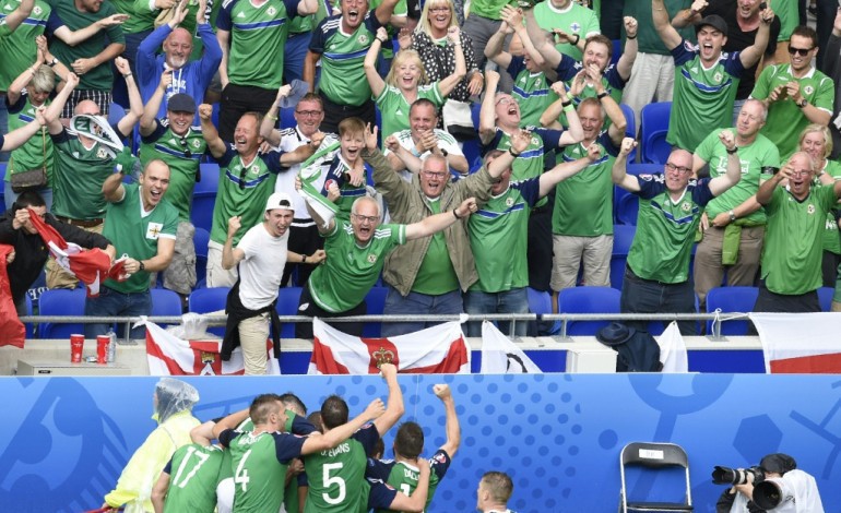 Décines-Charpieu (France) (AFP). Euro 2016 - L'Irlande ne perd pas le nord sous l'orage