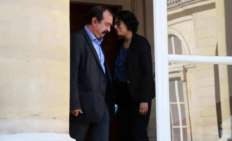 Paris (AFP). Loi travail: "pas de consensus" avec la CGT, indique Myriam El Khomri