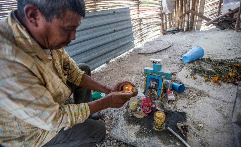 Quetzalcoatlán de las Palmas (Mexique) (AFP). Mexique: les déplacés internes, victimes invisibles de la violence