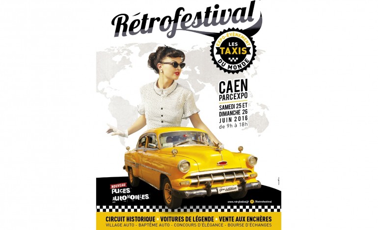 Le Rétro-Festival, 9ème édition les 25 et 26 juin 2016 au Parc des expositions de Caen