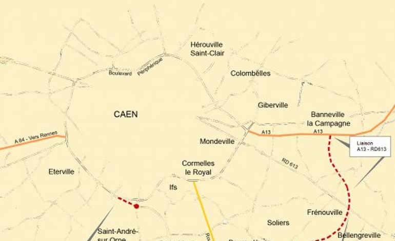 Le contournement sud  de Caen prend avance