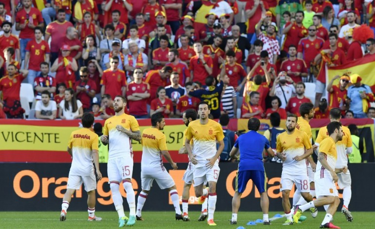 Bordeaux (AFP). Euro-2016: l'Espagne avec son équipe type, la Croatie sans Modric