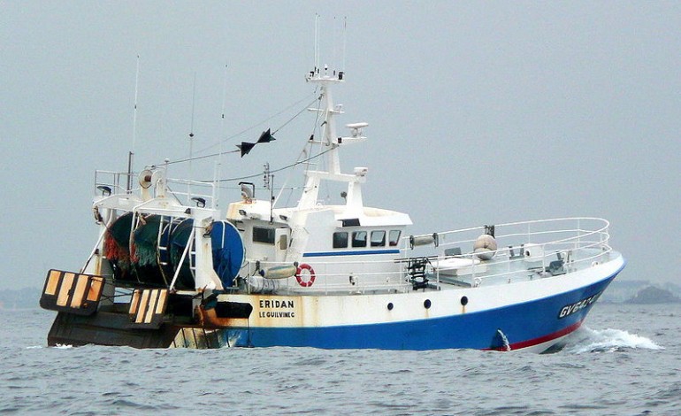 Collision entre deux navires de pêche en Seine-Maritime