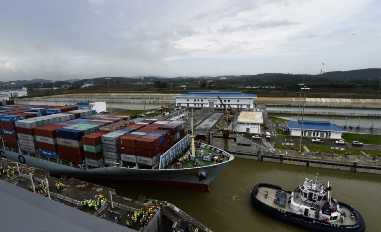 Panama (AFP). Rénové, agrandi, le canal de Panama offre un nouveau visage dimanche