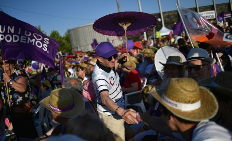 Madrid (AFP). En Espagne, l'efficace marketing électoral de Podemos