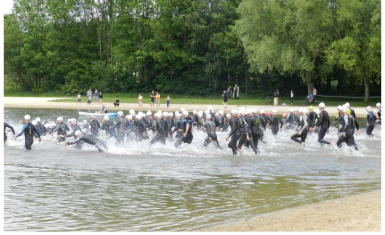 Le Surviv'Orne (ex- triathlons du lac) les 2 et 3 juillet 2016 à La Ferté Macé dans l'Orne