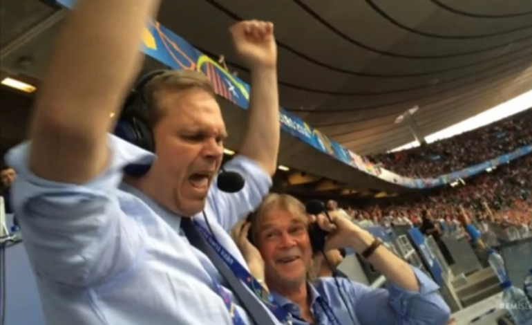 EURO 2016 : Le commentateur de foot islandais pète les plombs pendant le match face à l'Angleterre (VIDEO)