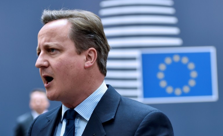 Bruxelles (AFP). Cameron: une réforme de la libre circulation des personnes "clé" de la future relation avec l'UE