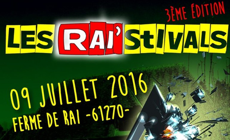 Les Rai'stivals: concerts et animations à la Ferme de Rai dans l'Orne samedi 9 juillet 2016
