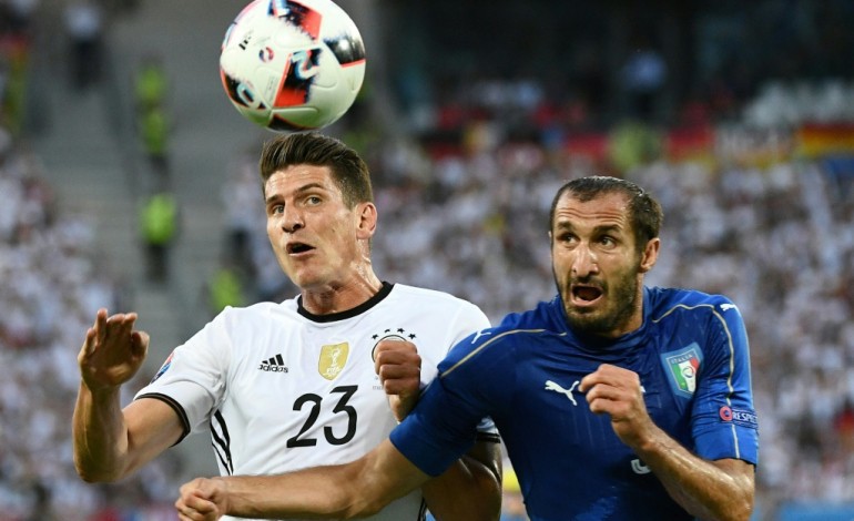 Bordeaux (AFP). Euro-2016: l'Allemagne et l'Italie à égalité à la mi-temps 0-0