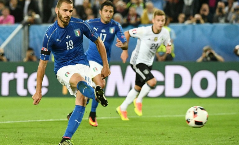 Bordeaux (AFP). Euro-2016: Bonucci égalise pour l'Italie contre l'Allemagne 1-1