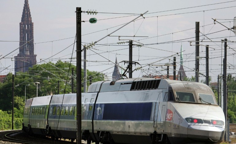 Metz (AFP). Paris désormais à moins de 2H00 en TGV de Strasbourg