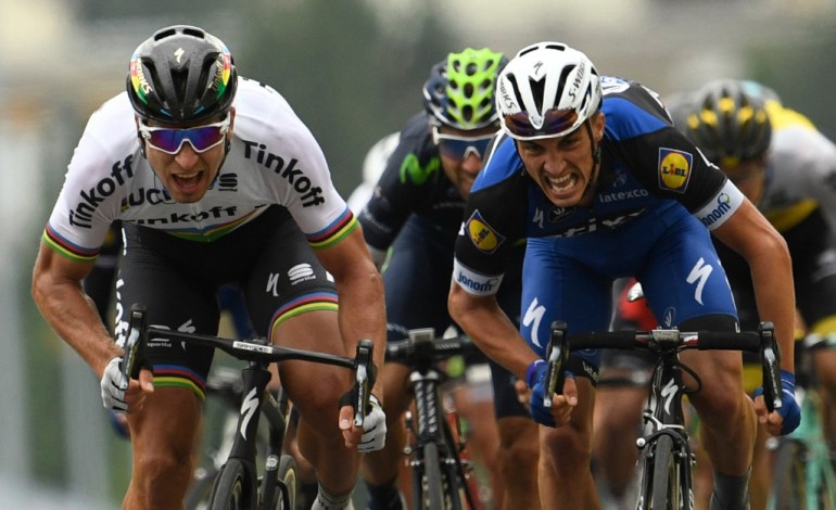 Cherbourg (AFP). Tour de France: Sagan remporte la 2e étape et prend le maillot jaune