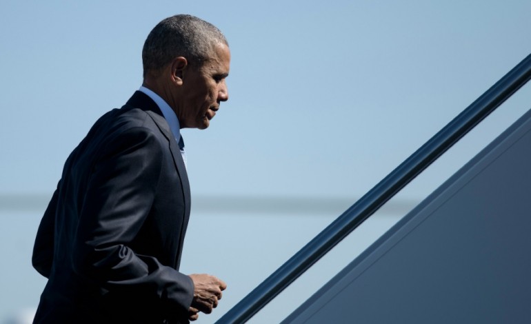 Charlotte (Etats-Unis) (AFP). Présidentielle américaine: Obama en campagne au côté de Clinton