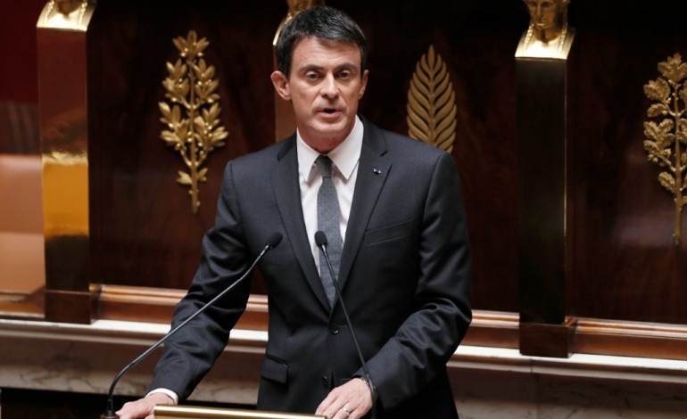 Paris (AFP). Loi travail: Valls engage de nouveau la responsabilité de son gouvernement avec le 49-3