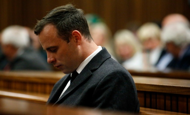 Pretoria (AFP). Meurtre de Reeva Steenkamp: Pistorius condamné à 6 ans de prison