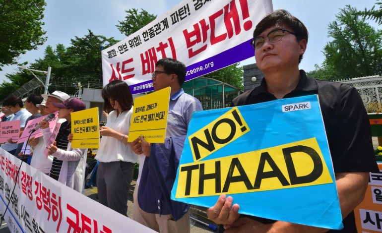 Séoul (AFP). En Corée, Washington va déployer son bouclier antimissiles sur fond de tensions