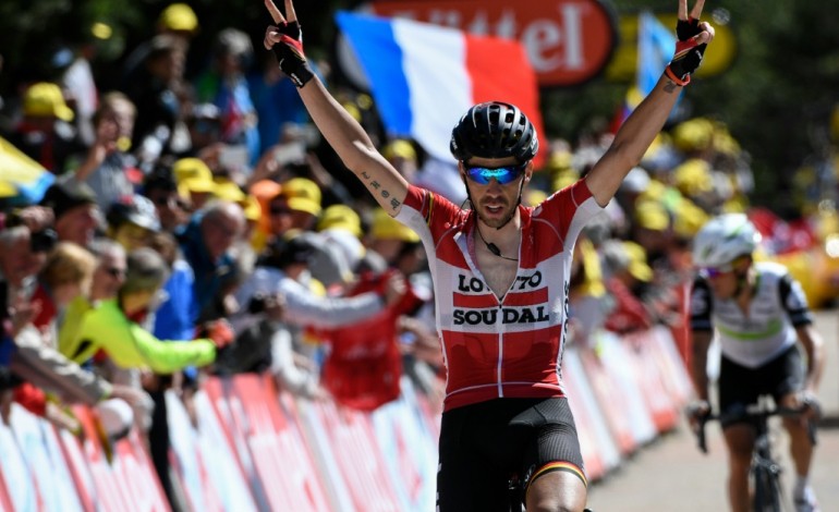 Mont Ventoux (France) (AFP). Tour de France: Froome perd son maillot jaune