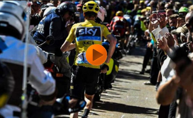 Tour de France : scénario rocambolesque sur la 12e étape, le maillot jaune à pied [VIDEO]