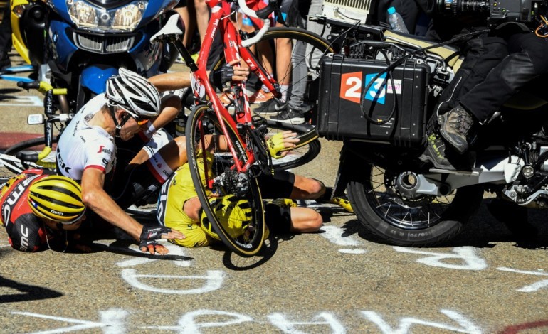 Mont Ventoux (France) (AFP). Tour de France: Froome récupère son maillot jaune