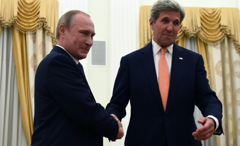 Moscou (AFP). Syrie: Poutine et Kerry n'ont pas discuté de coopération militaire directe 