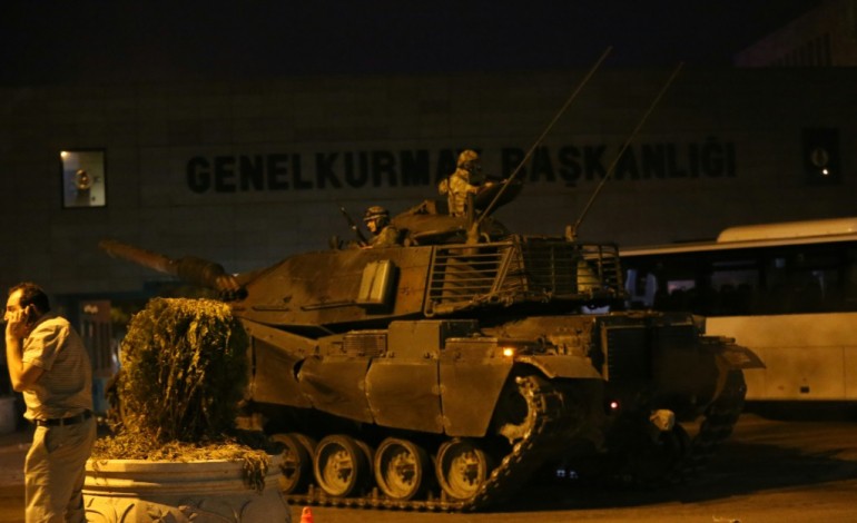Ankara (AFP). Turquie: 754 militaires arrêtés en lien avec la tentative de putsch
