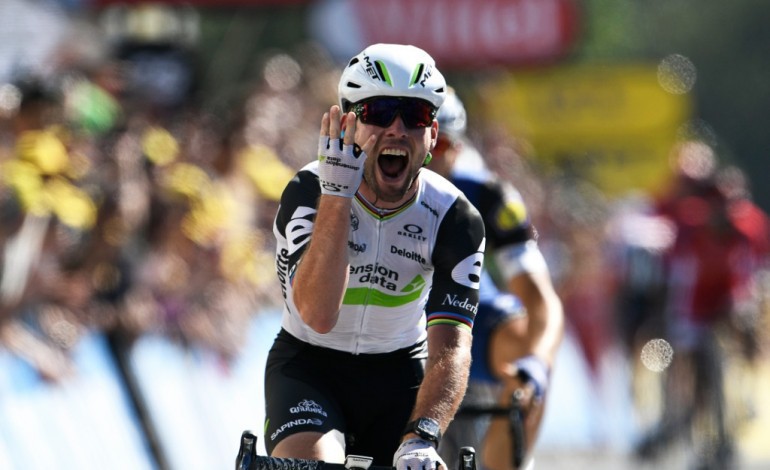 Villars-les-Dombes (France) (AFP). Tour de France: 4e victoire d'étape pour Cavendish, Froome toujours en jaune