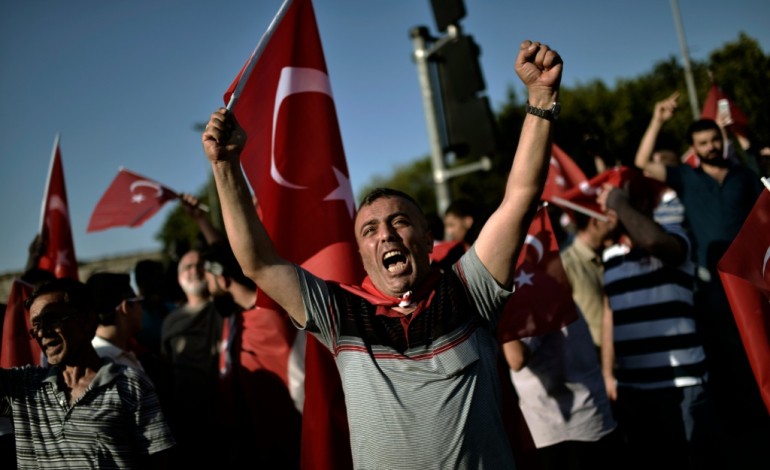 Istanbul (AFP). Turquie: des milliers de partisans du président Erdogan réunis à Istanbul (AFP)