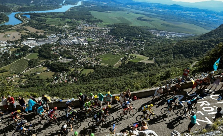 Culoz (France) (AFP). Tour de France: la 16e étape s'invite en Suisse 