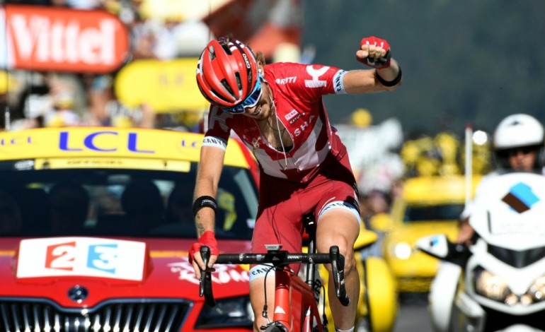 Finhaut-Emosson (Suisse) (AFP). Tour de France: première pour Zakarin, Froome reste en jaune