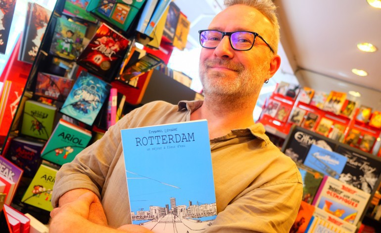 Notre BD coup de cœur à Rouen : Rotterdam "Un récit de voyage" (épisode 1/4)