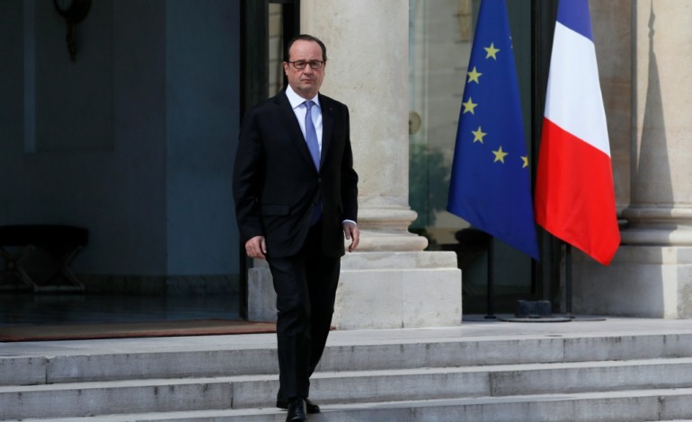 Paris (AFP). Popularité: toujours faible niveau pour Hollande, à 19%, et Valls, à 24%