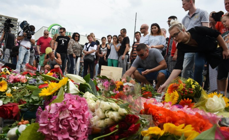 Munich (Allemagne) (AFP). Fusillade de Munich: des zones d'ombres demeurent sur le tueur