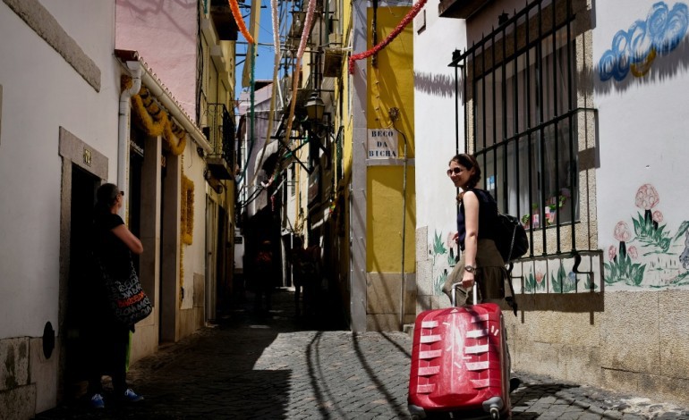 Lisbonne (AFP). Lisbonne: Alfama, un quartier typique  menacé par le tourisme