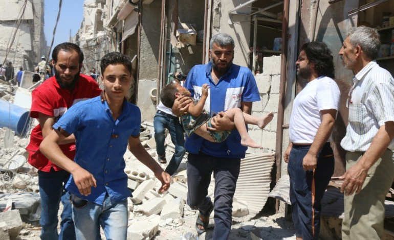 Beyrouth (AFP). Syrie: quatre hôpitaux bombardés à Alep