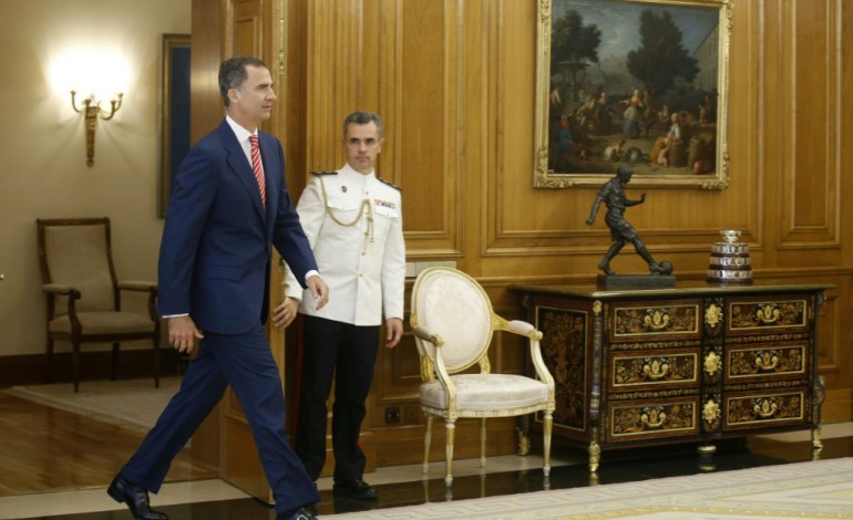 Madrid (AFP). Espagne: le roi charge Mariano Rajoy de tenter de former un nouveau gouvernement (Rajoy)