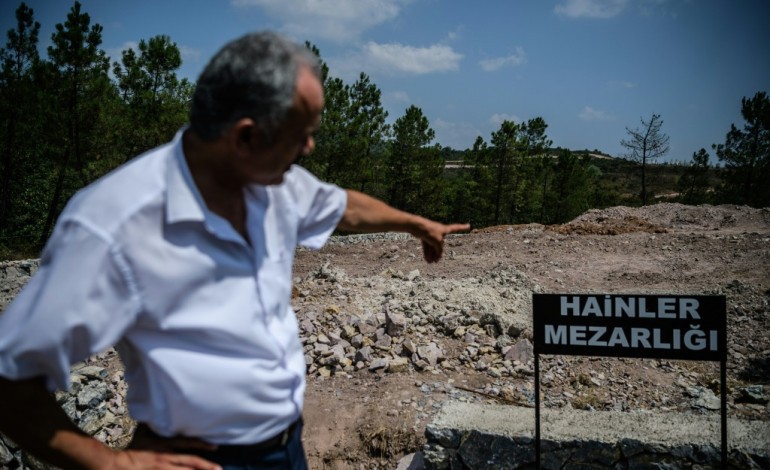 Istanbul (AFP). Turquie: un "cimetière des traîtres" pour les putschistes