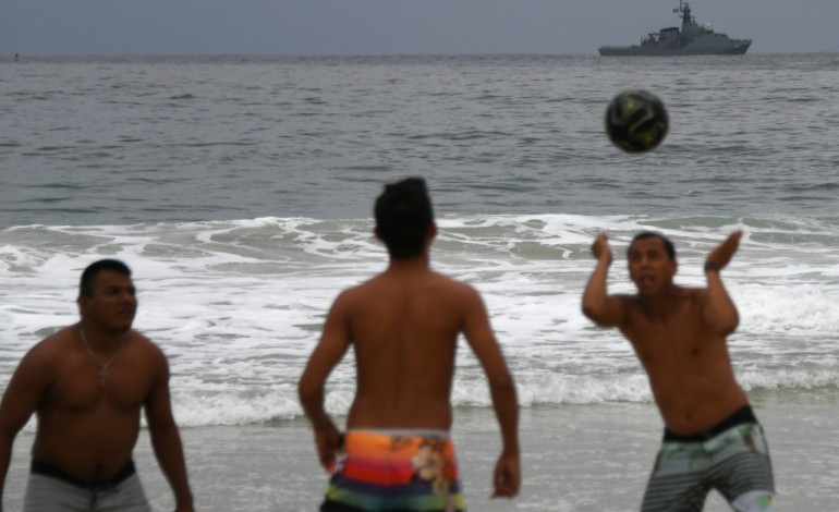 Rio de Janeiro (AFP). Rio de Janeiro : le sport partout, le sport tout le temps