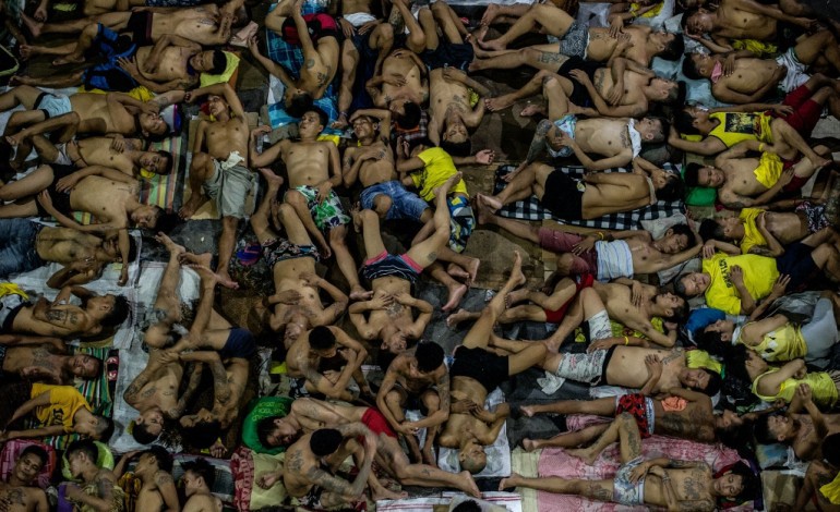 Manille (AFP). Philippines: prisons surpeuplées du fait de la guerre contre le crime