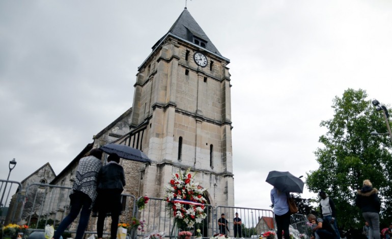 Rouen (AFP). Obsèques solennelles mardi du père Jacques Hamel en la cathédrale de Rouen 