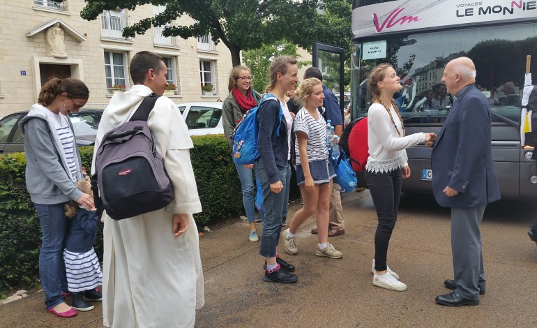 JMJ : les jeunes du diocèse du Calvados accueillis dans la joie à Caen