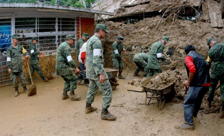 Puebla (Mexique) (AFP). Mexique: au moins 38 morts dans les glissements de terrain causés par la tempête Earl