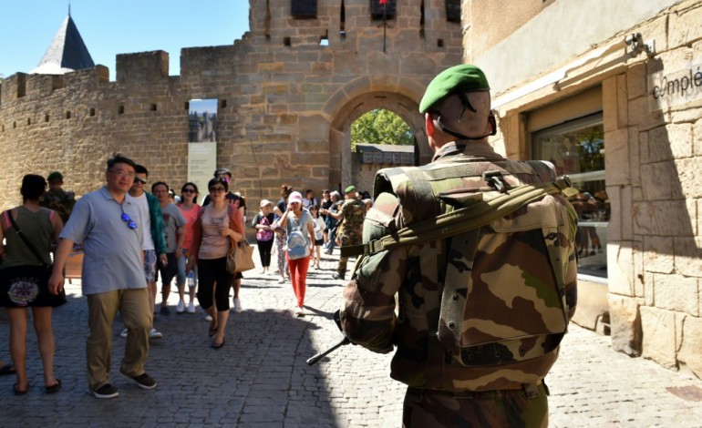 Carcassonne (AFP). Menace terroriste: à Carcassonne, vigilance accrue sans céder à la psychose