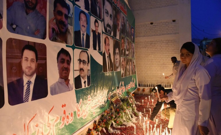 Quetta (Pakistan) (AFP). Pakistan: l'attentat de Quetta décime une génération d'avocats