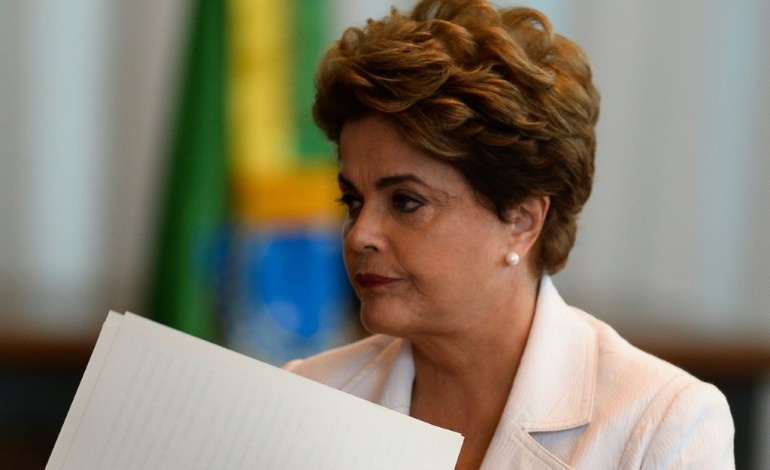 Brasilia (AFP). Brésil: Rousseff rattrapée par la justice avant sa probable destitution
