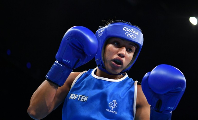 Rio de Janeiro (AFP). JO-2016/Boxe: Estelle Mossely première boxeuse française championne olympique